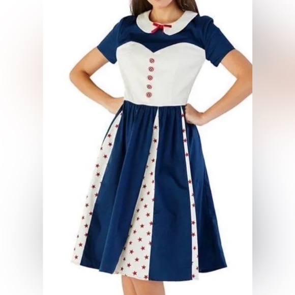 Her Universe Dresses & Skirts - NWT Disney x Her Universe Captain America Dress